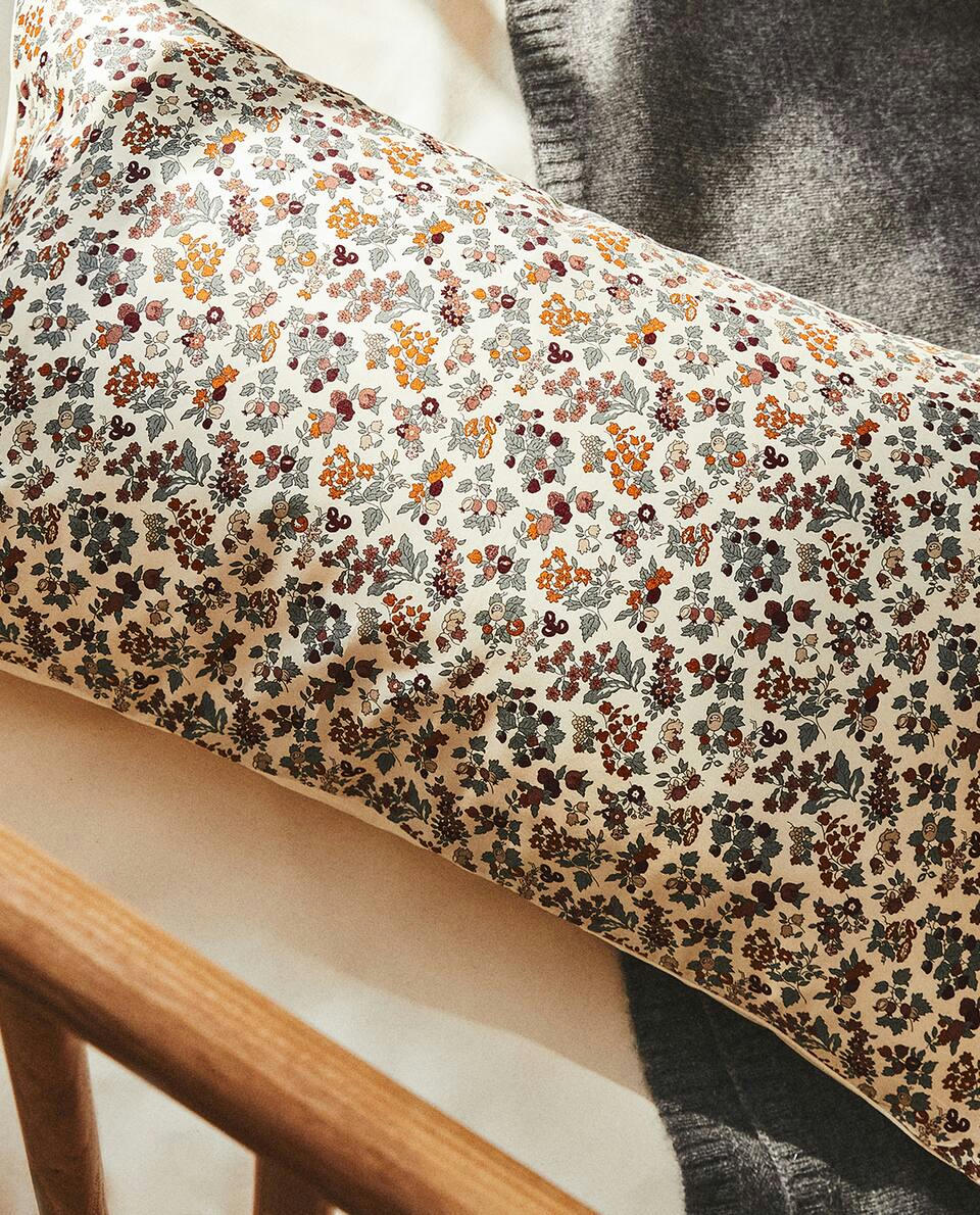 FLORAL PRINT FABRIC CHILDREN’S PILLOWCASE