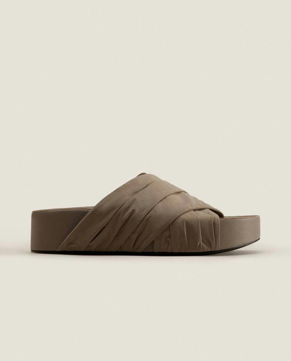 CROSSOVER FABRIC WEDGES