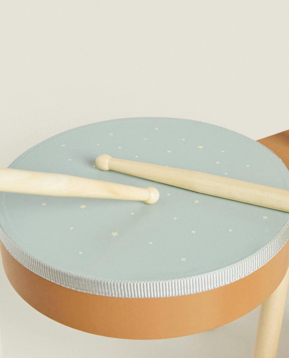 WOODEN DRUM KIT