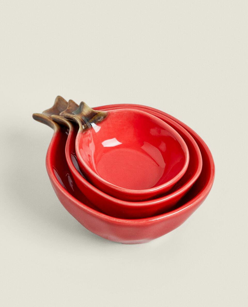 EMBOSSED CERAMIC BOWL