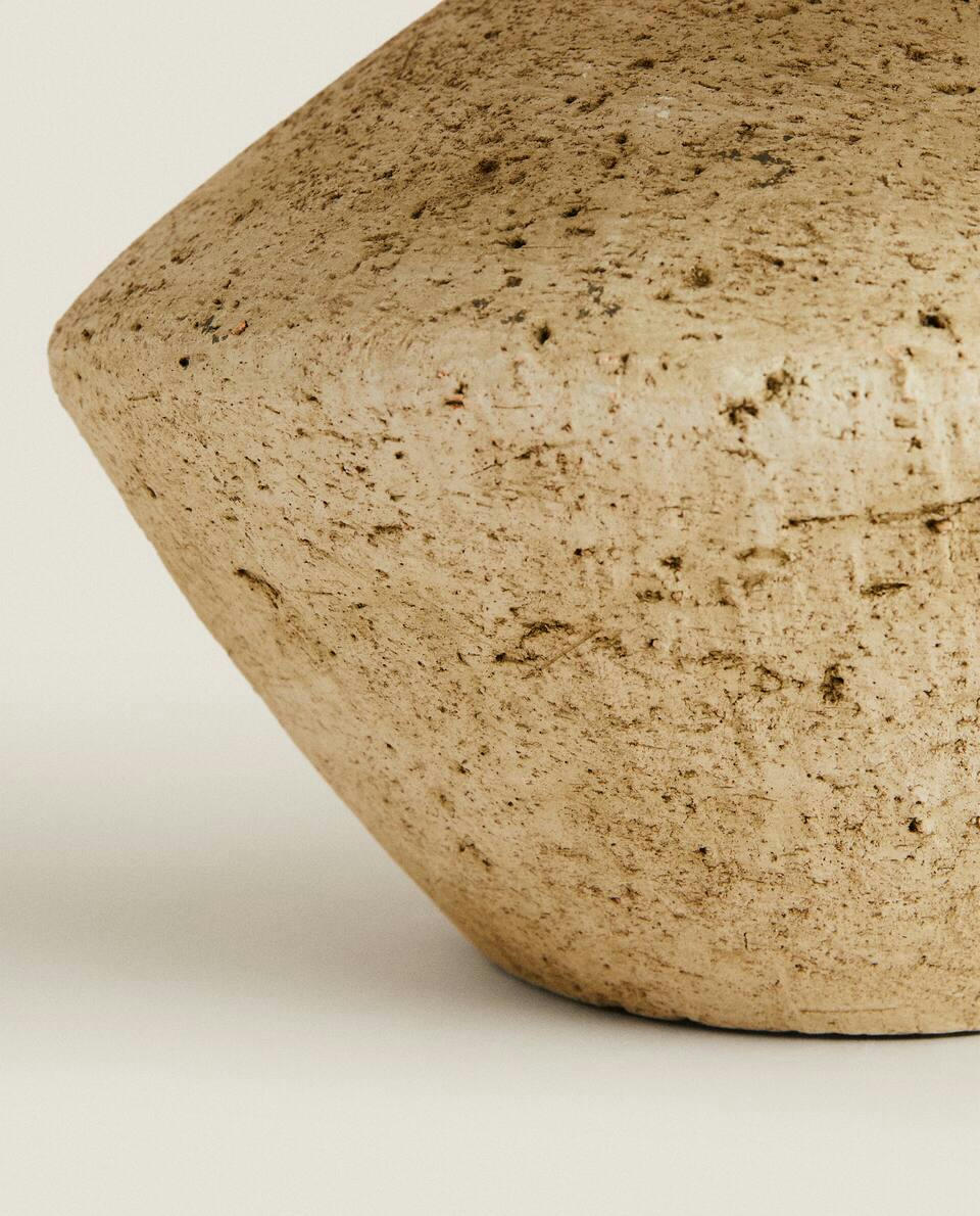 LARGE EARTHENWARE BASE LAMP