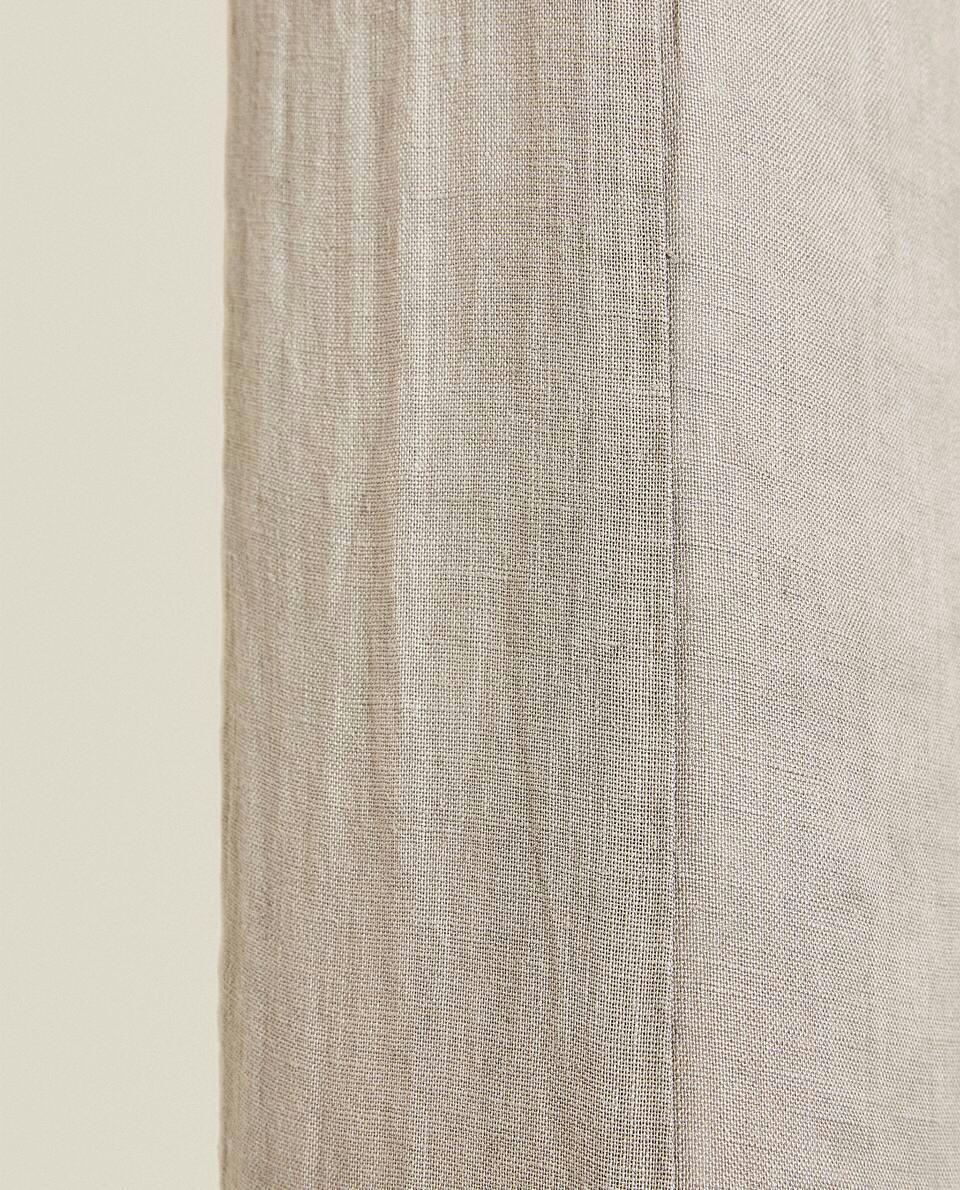 ROUNDED HEADBOARD WITH LINEN COVER