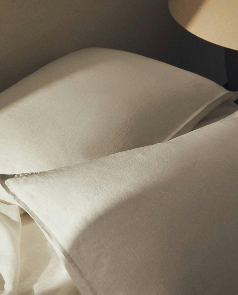 (140 GxM2) WASHED LINEN PILLOWCASE