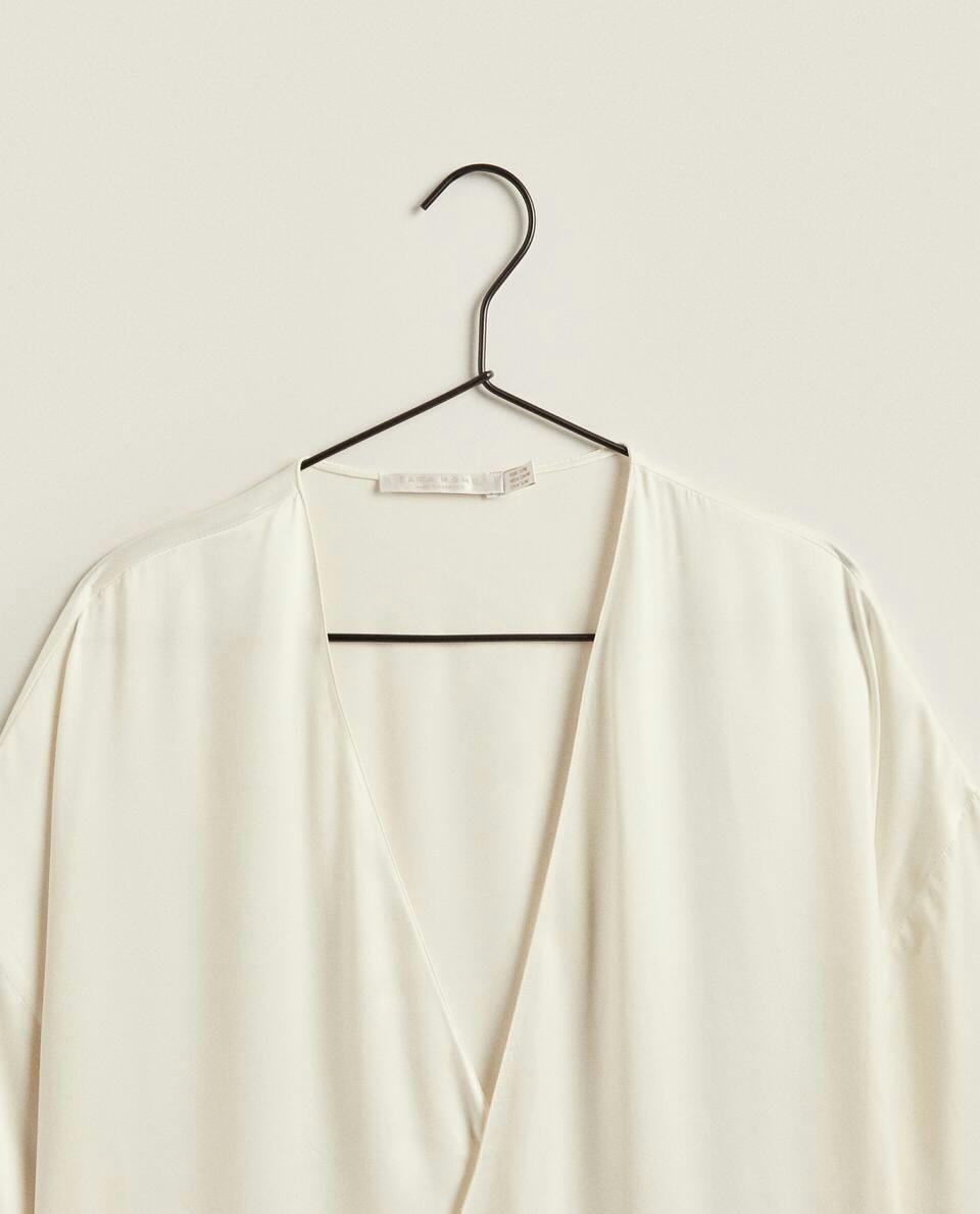 100% SILK DRESSING GOWN