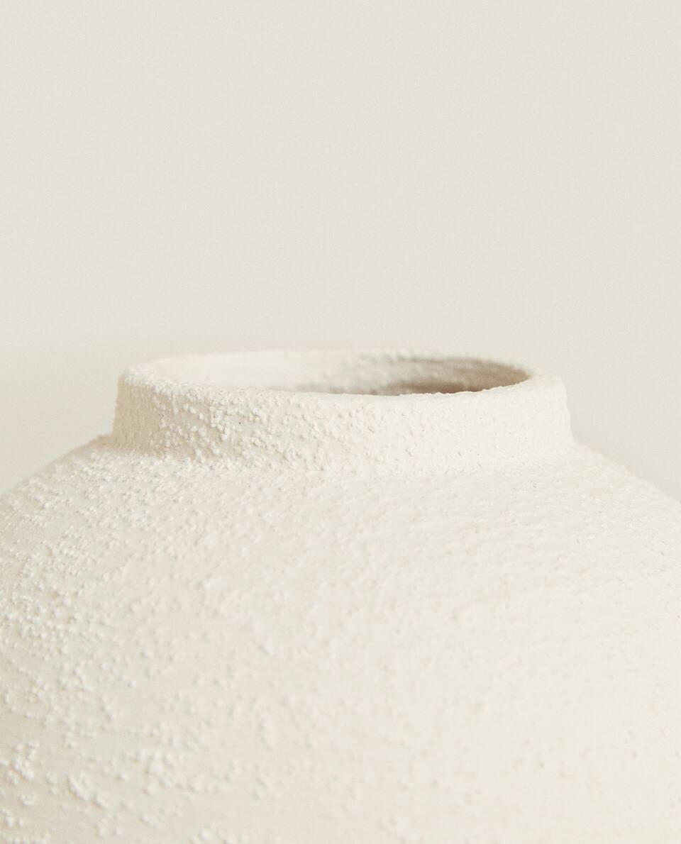 ROUGH EARTHENWARE VASE