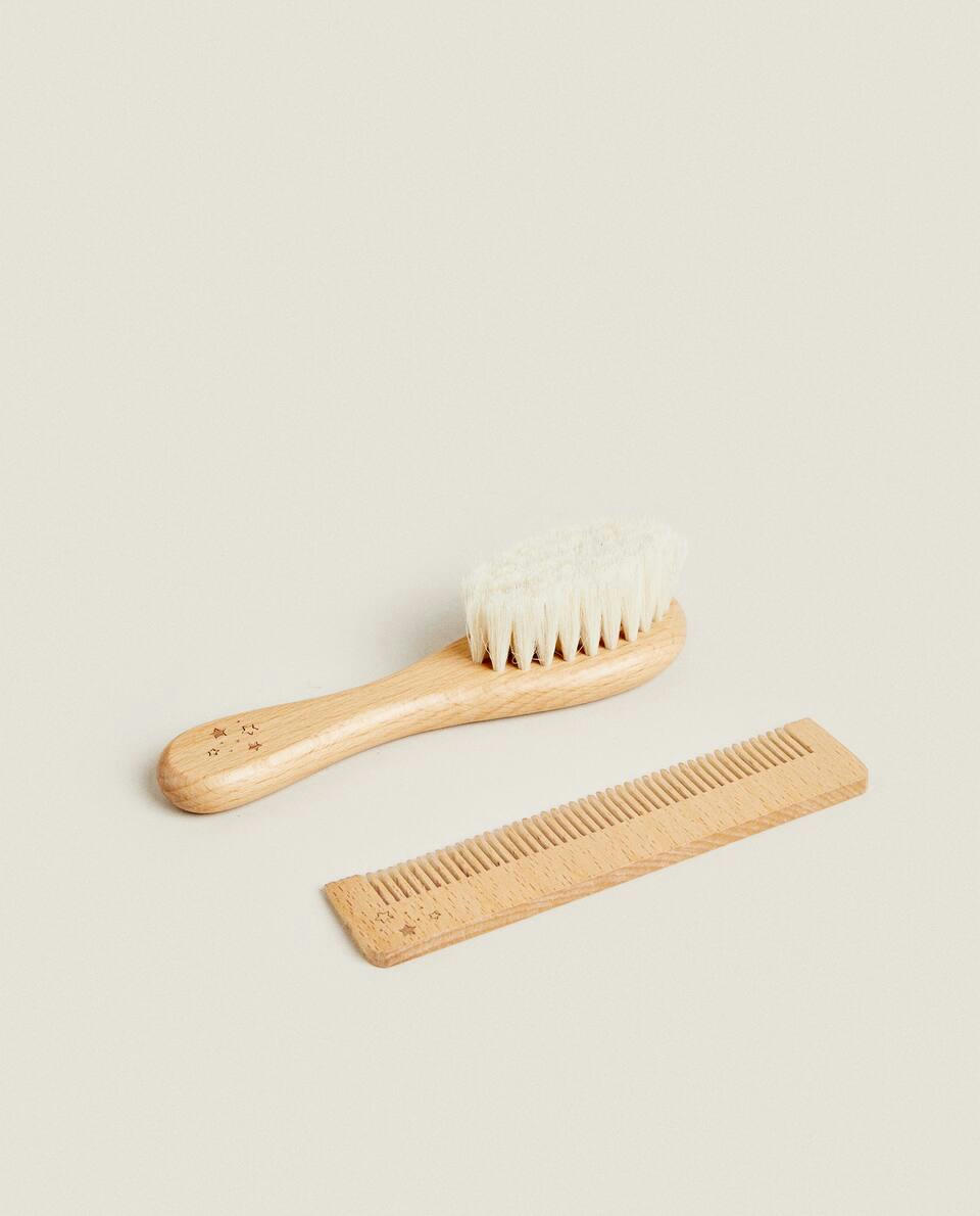 BABY BRUSH AND COMB SET