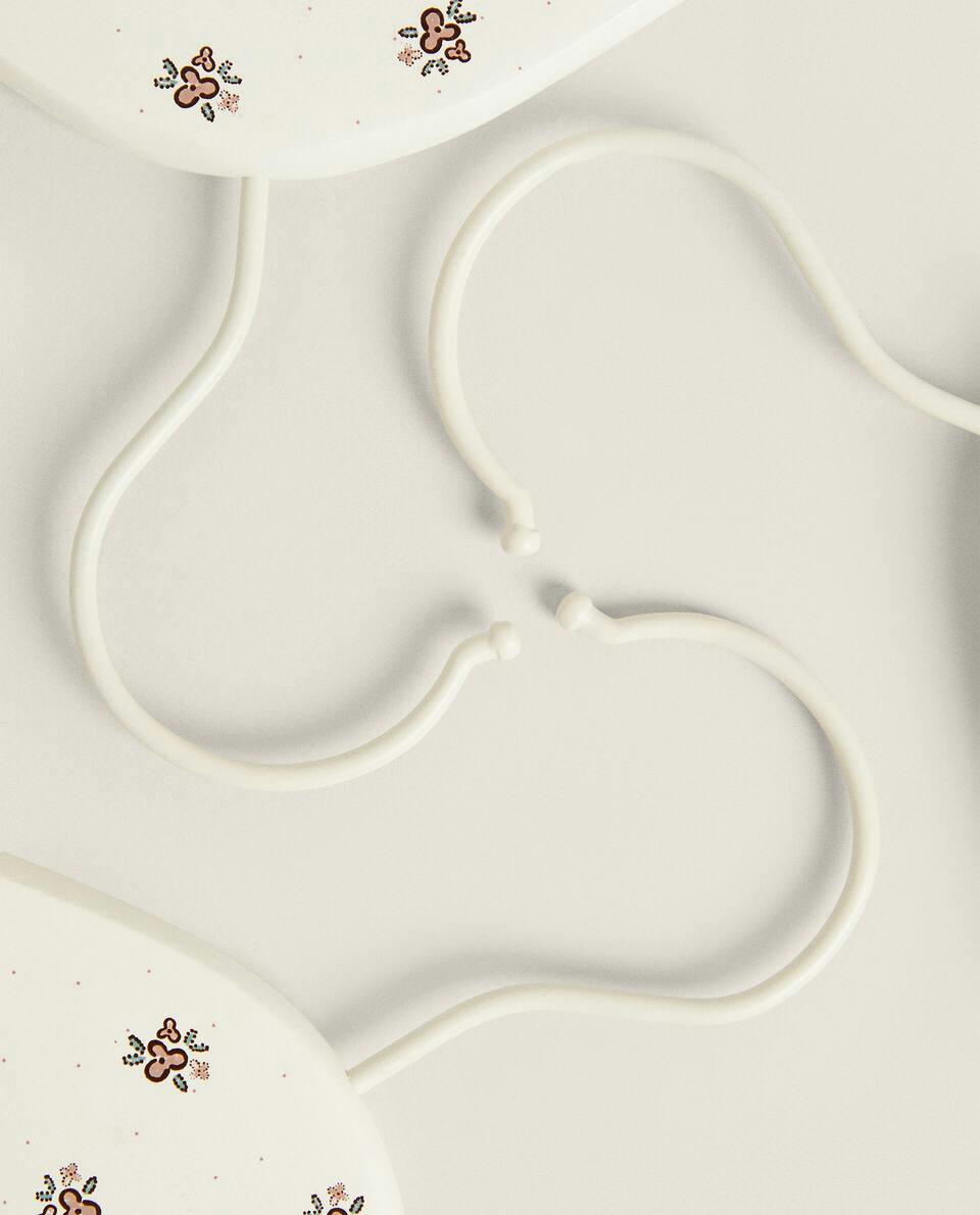 CHILDREN’S FLORAL PRINT HANGER (SET OF 3)