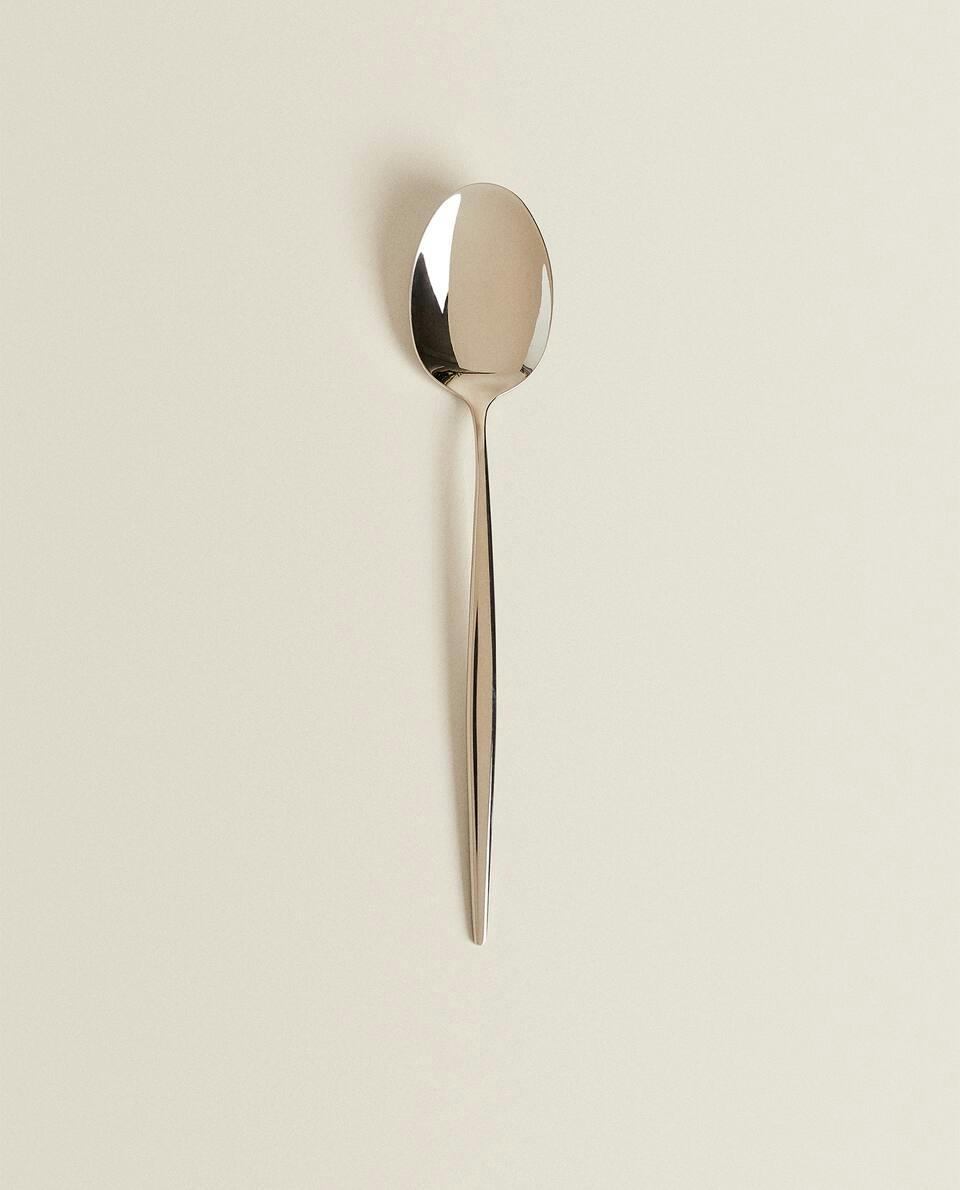 DESSERT SPOON WITH EXTRA-FINE HANDLE
