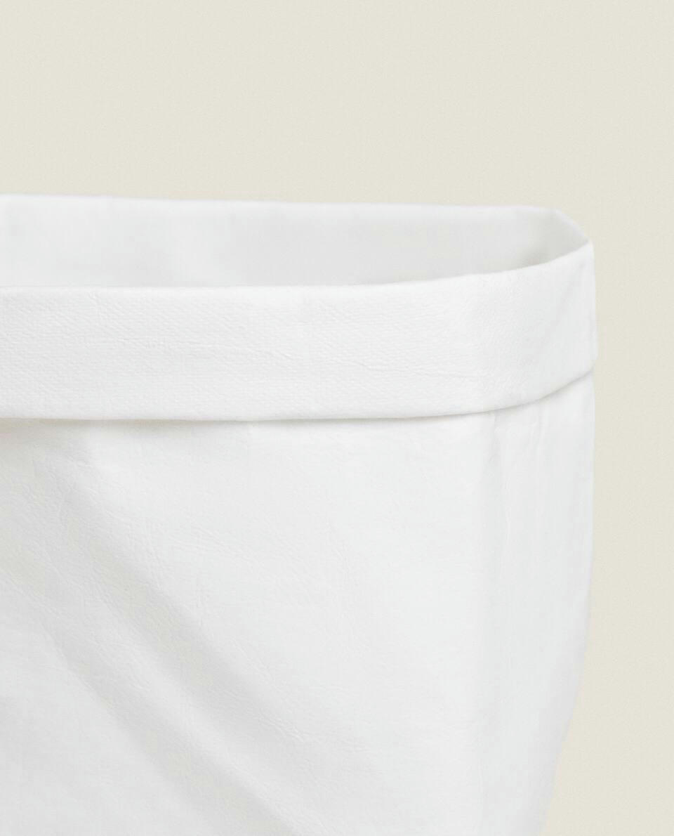 PAPER-EFFECT ORGANISER BASKET