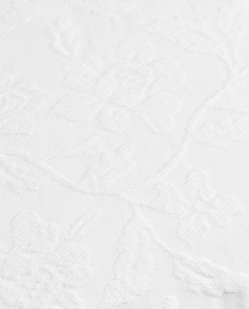 FLORAL EMBROIDERED CUSHION COVER