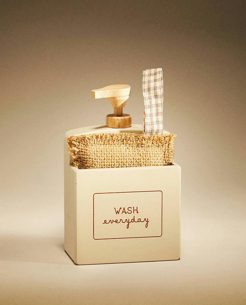 TOY WASHING UP LIQUID DISPENSER WITH SPONGE