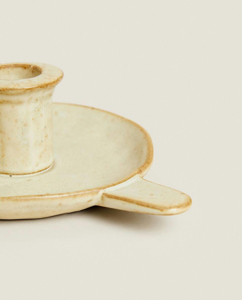 CERAMIC CANDLEHOLDER