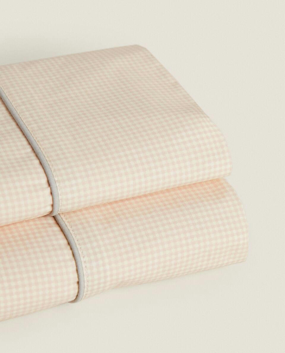 GINGHAM FLAT SHEET