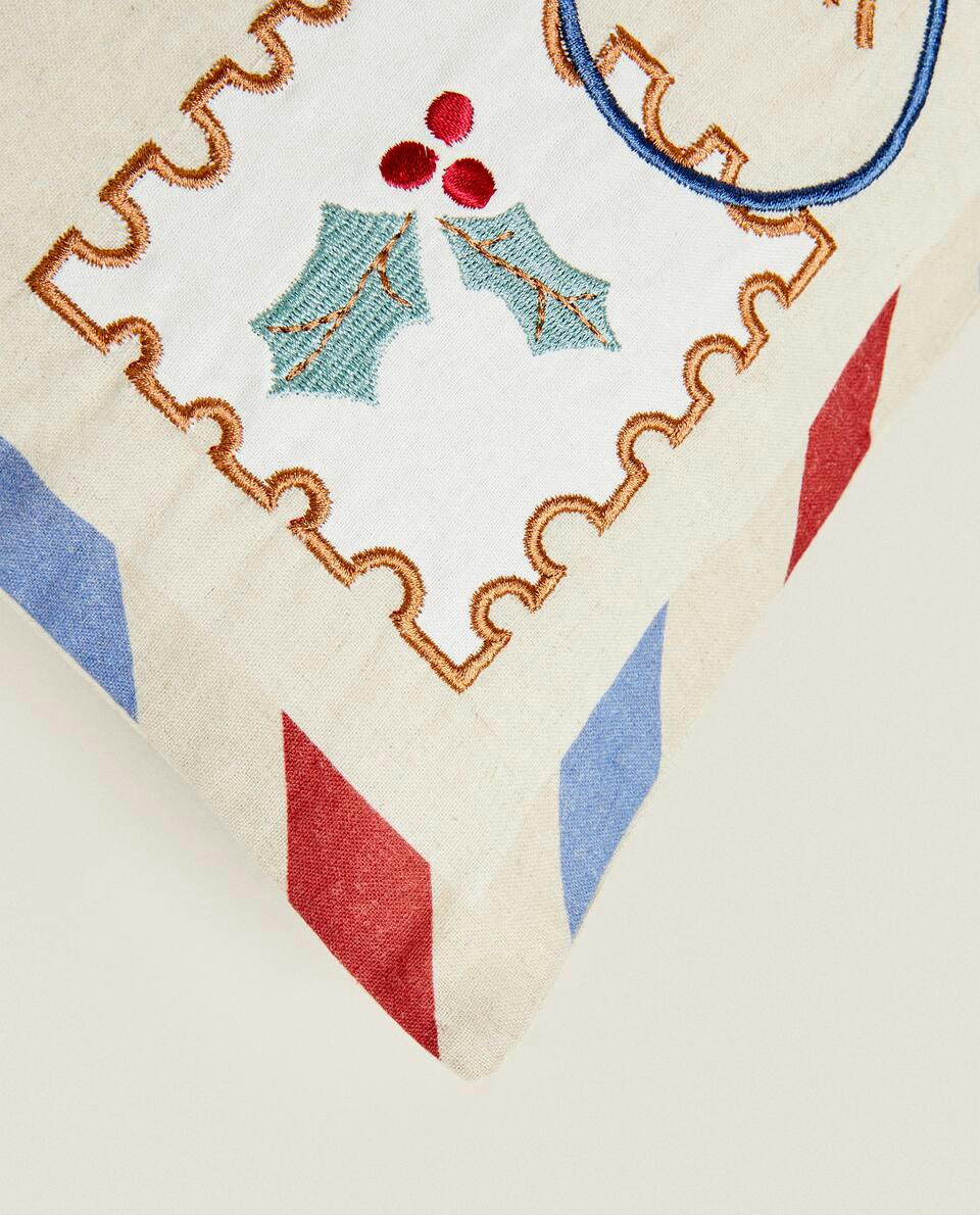 CHILDREN’S FATHER CHRISTMAS LETTER CUSHION COVER