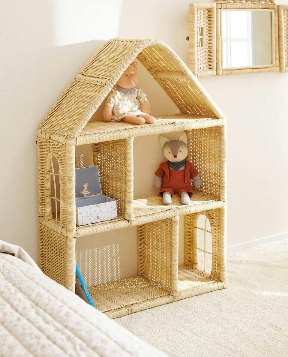 RATTAN HOUSE BOOKCASE