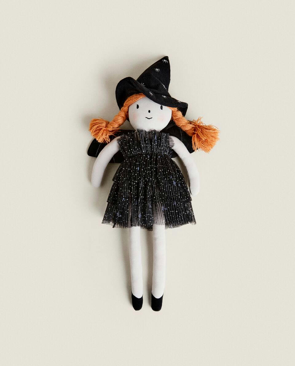 KIDS’ HALLOWEEN WITCH SOFT TOY