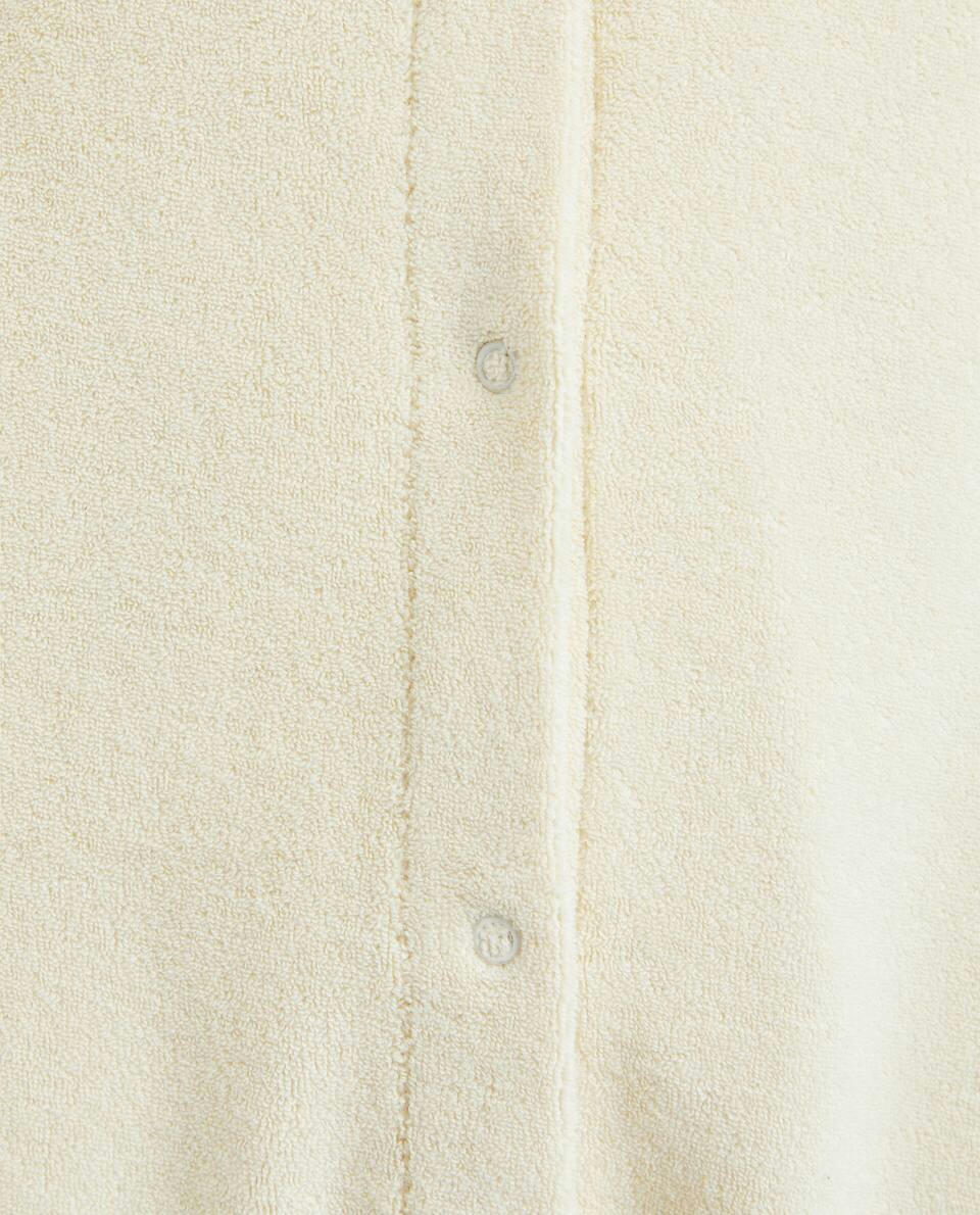 TERRY ROMPER WITH COLLAR