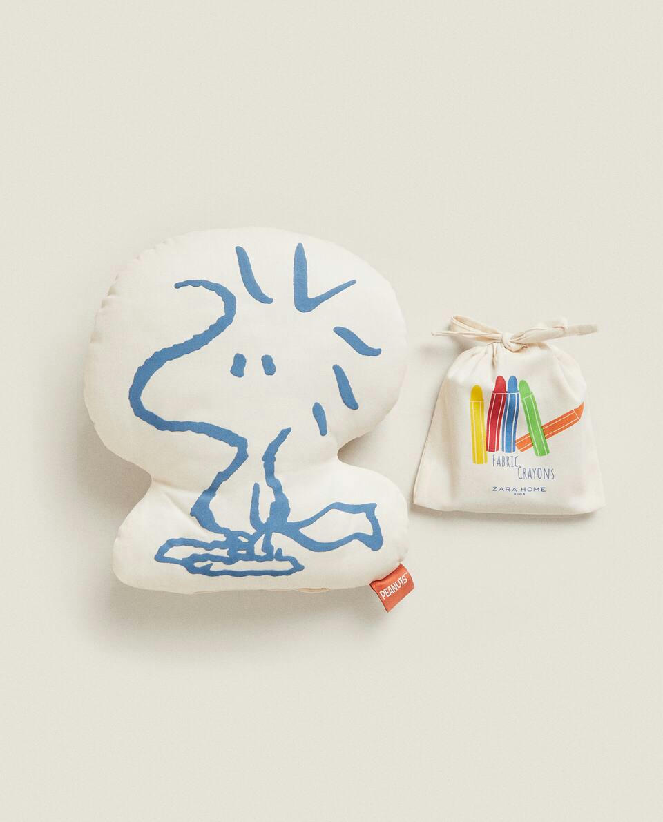 COLOURING WOODSTOCK PEANUTS? CUSHION