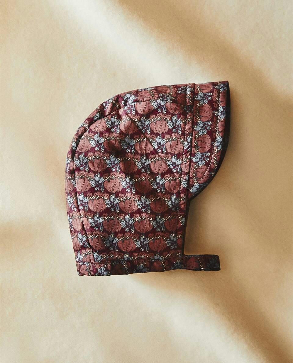 MADE WITH LIBERTY FABRIC CHILDREN'S BONNET