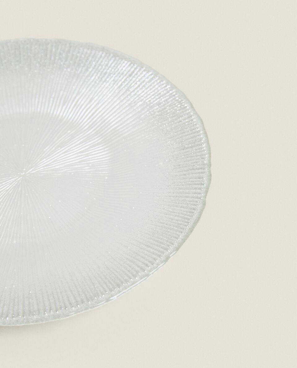 CHRISTMAS GLITTER GLASS SET