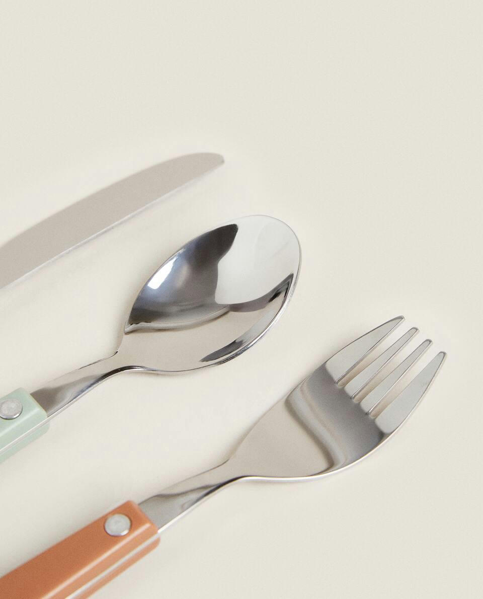 PASTEL CHILDREN'S CUTLERY SET