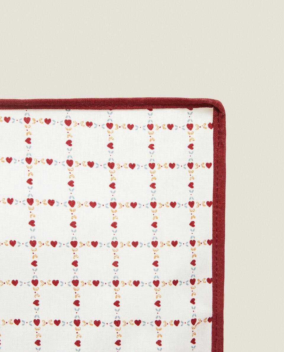 CHRISTMAS CHILDREN’S STORAGE BAG WITH HEARTS