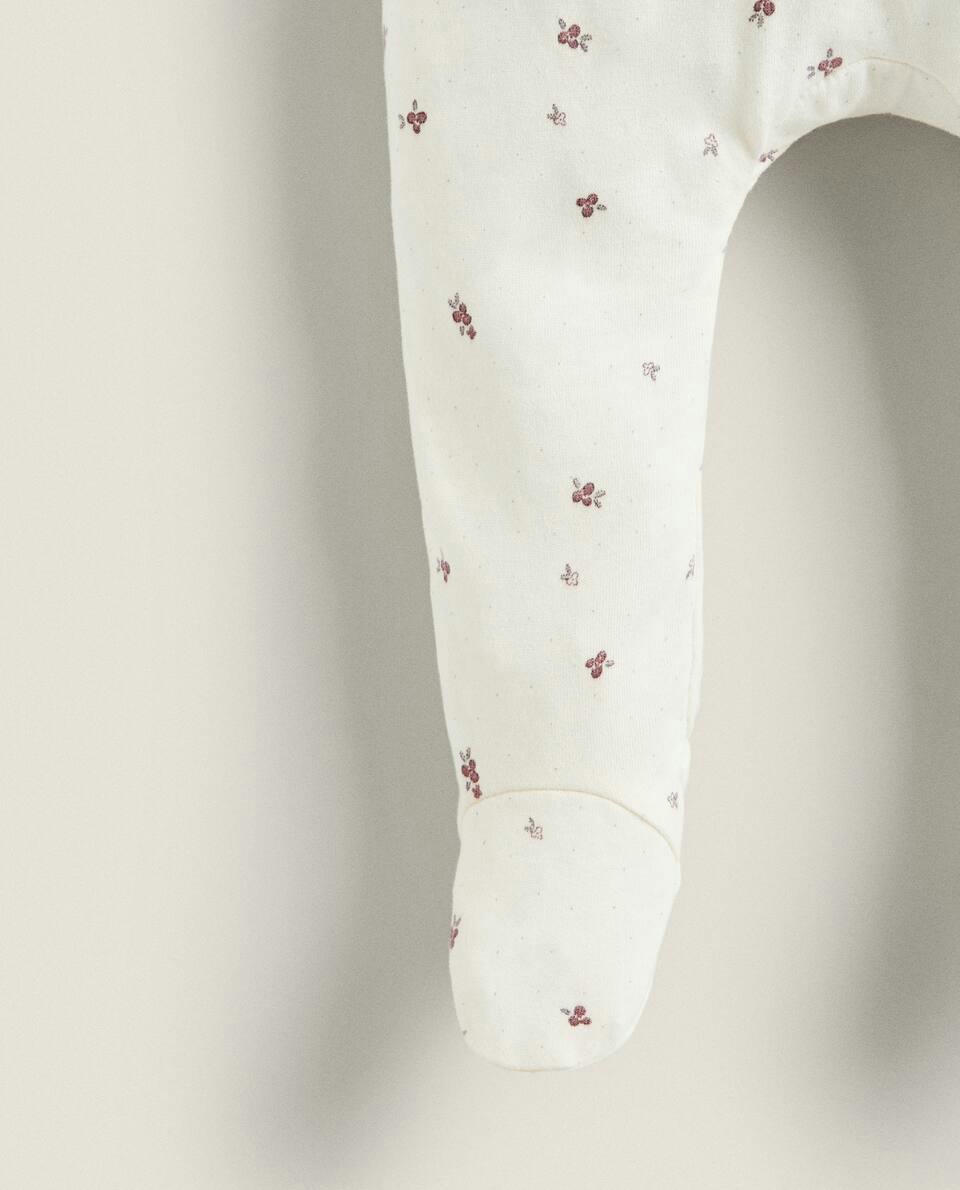 FLORAL PRINT BABY ROMPER