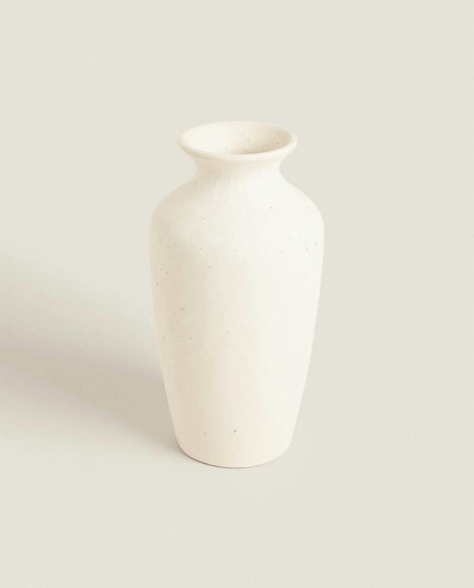 TEXTURED CERAMIC VASE