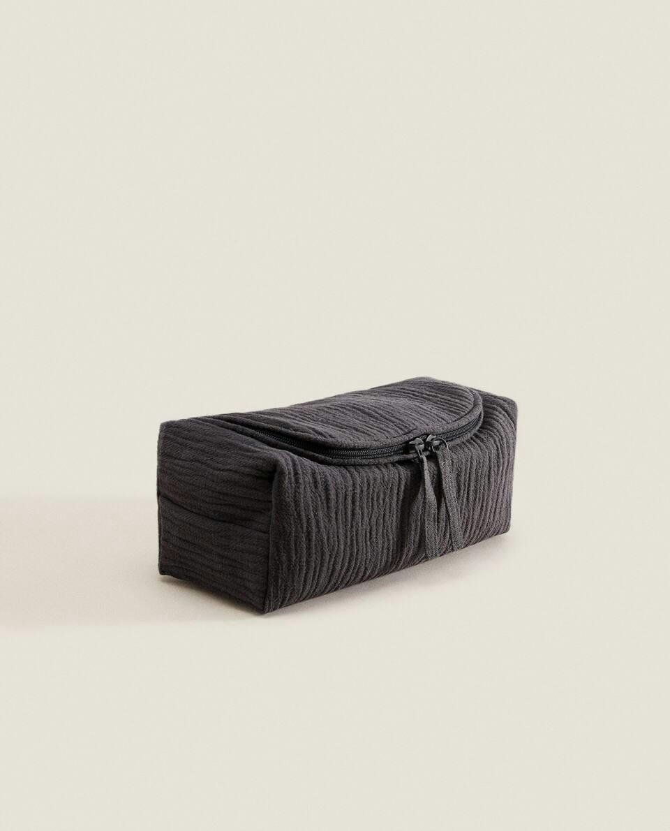 LINEN TOILETRY BAG