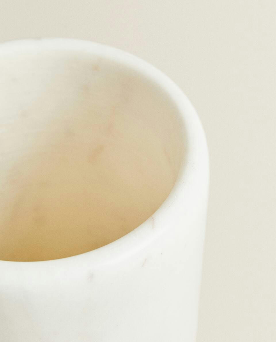 MARBLE UTENSIL JAR