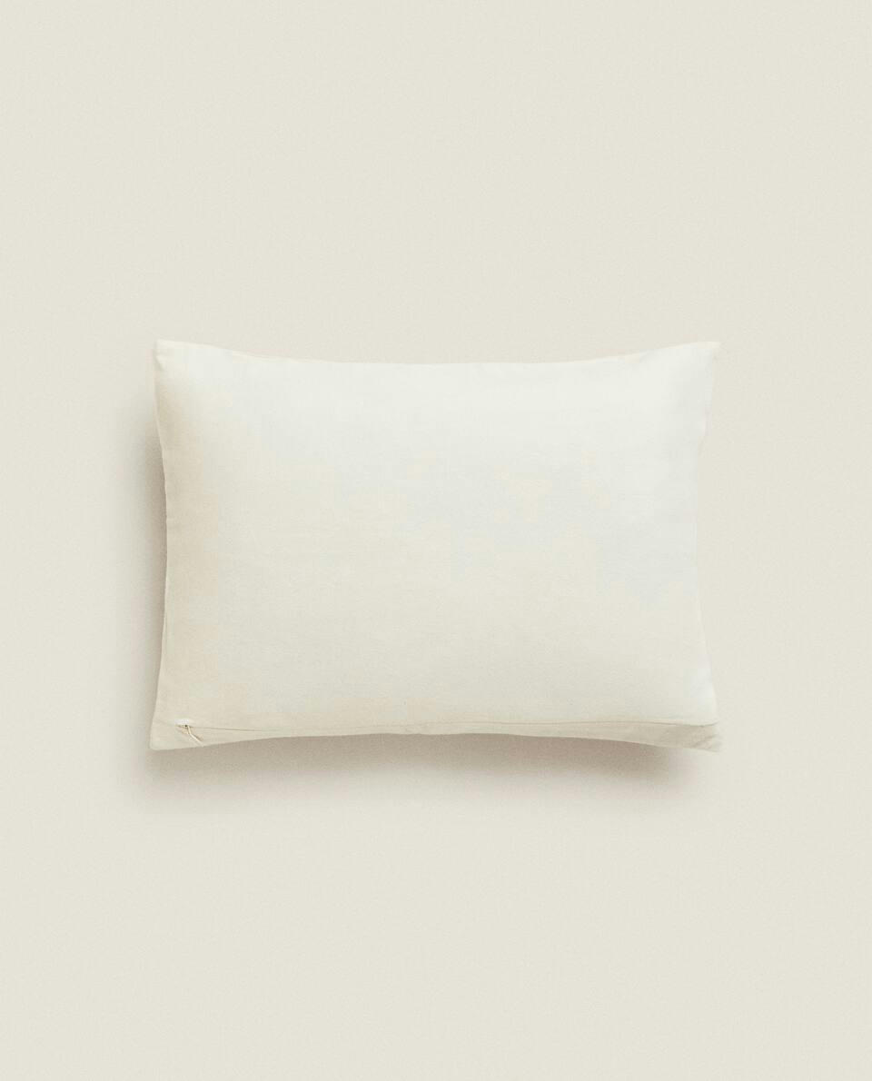 CHILDREN'S COTTON PATCHWORK CHRISTMAS CUSHION COVER