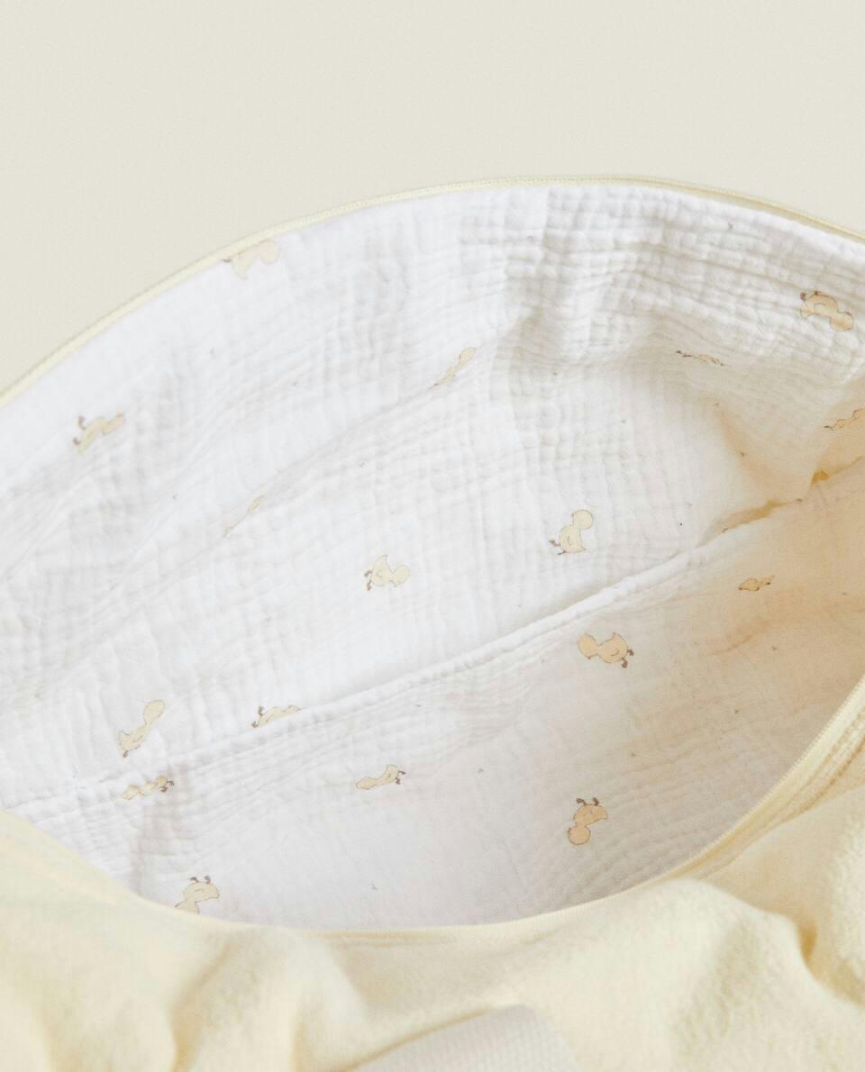 MUSLIN MATERNITY BAG