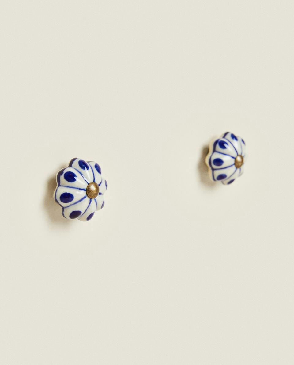 FLOWER DOOR KNOB (PACK OF 2)