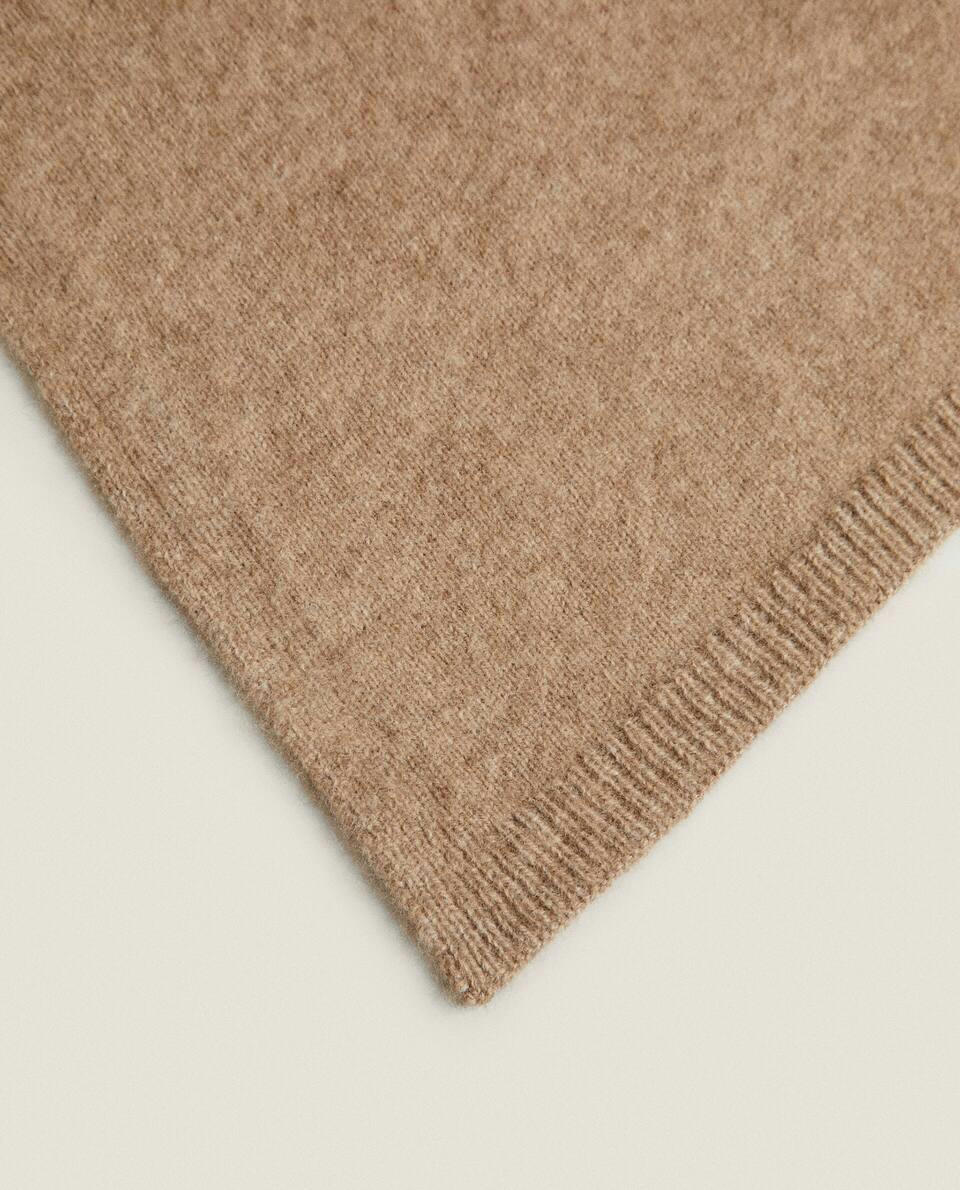 CASHMERE KNIT BLANKET