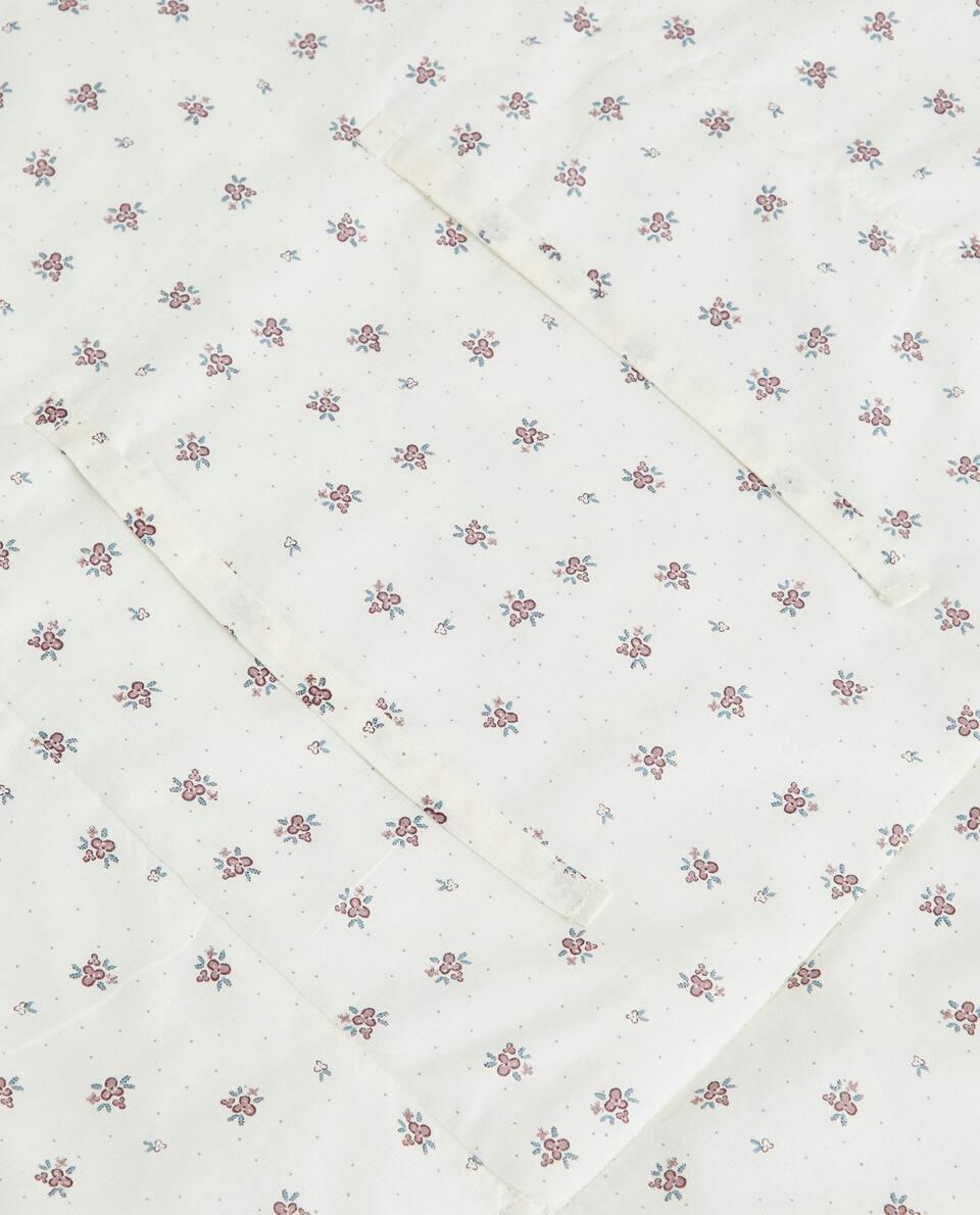 CHILDREN’S FLORAL COTTON MUSLIN CHANGING MAT