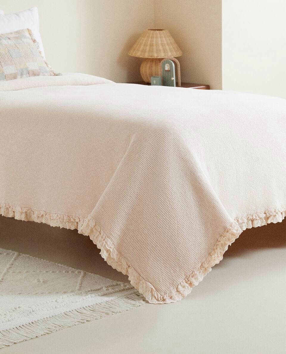 JACQUARD COTTON BEDSPREAD