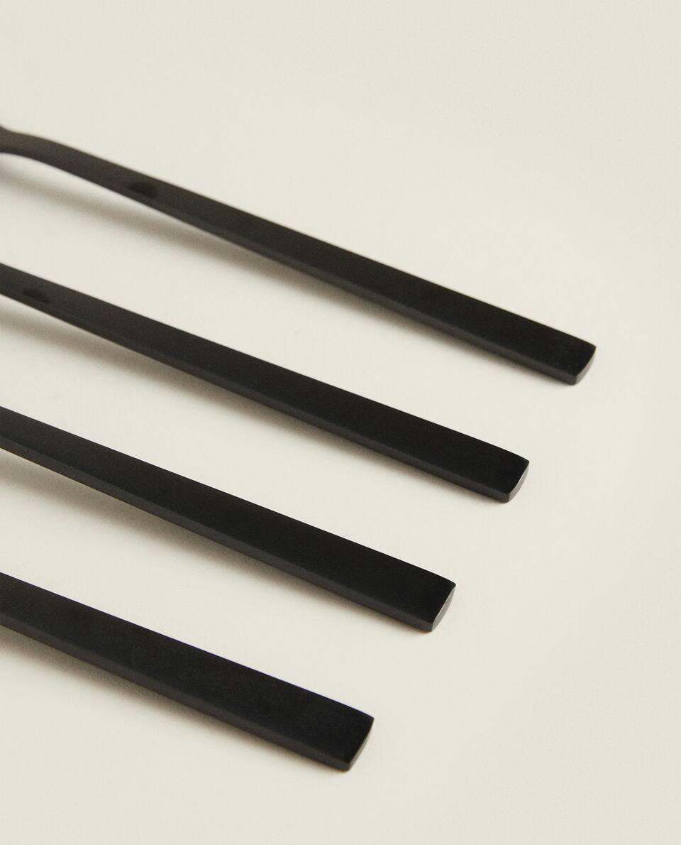 MATTE BLACK FORKS (PACK OF 4)
