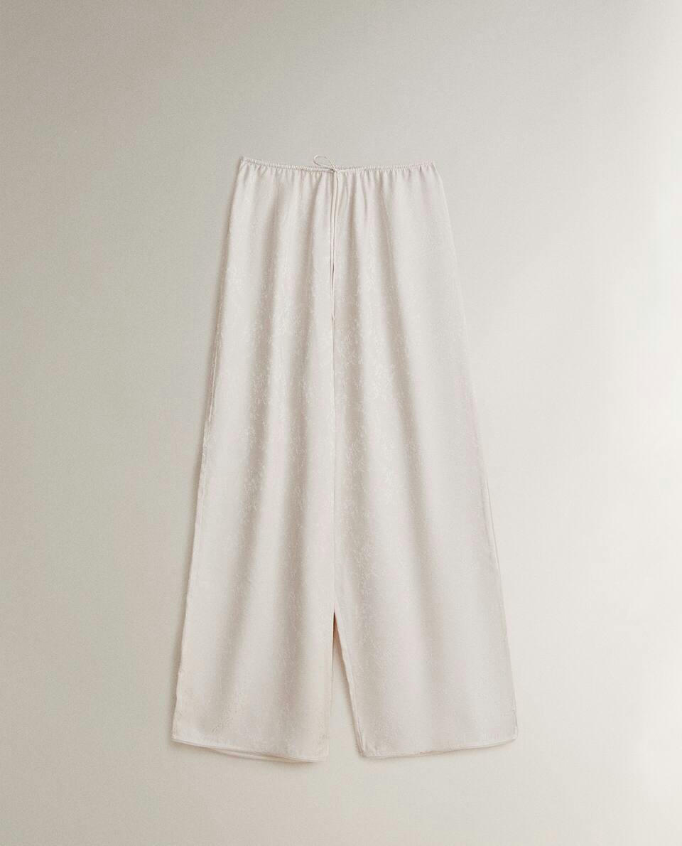 JACQUARD TROUSERS