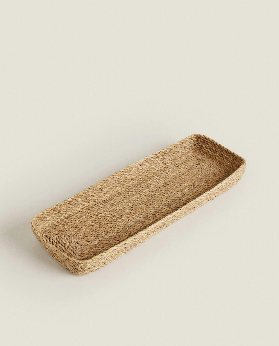 LONG WOVEN BASKET