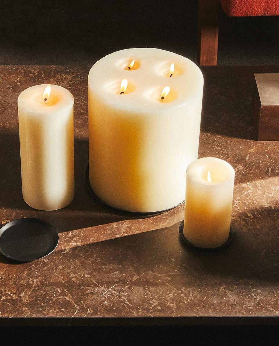 TRAY CANDLEHOLDER