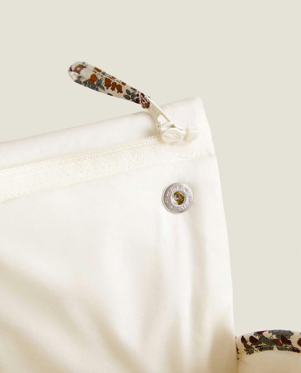 FLORAL PRINT FABRIC CHILDREN’S MATERNITY BAG