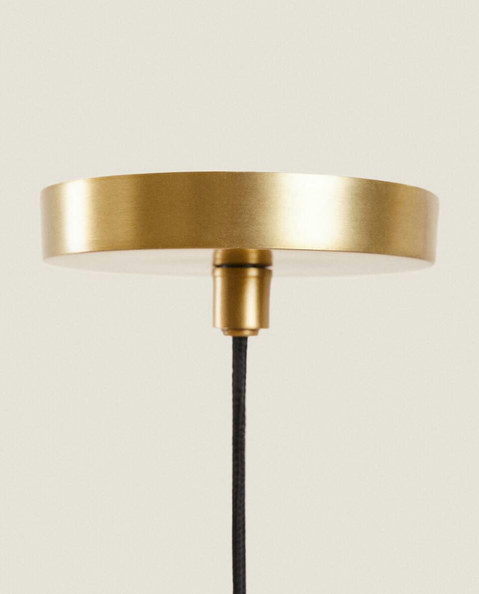 WAVY GLASS CEILING LAMP