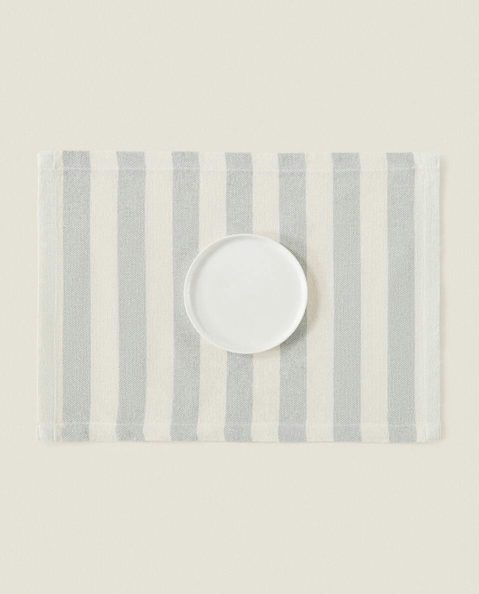 STRIPED COTTON PLACEMAT (PACK OF 2)