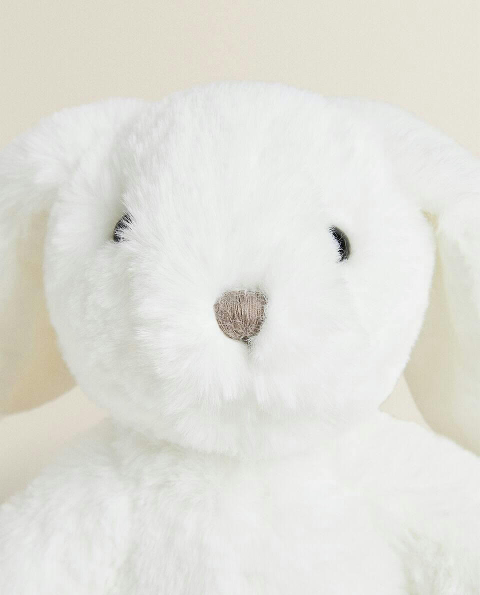 CHILDREN’S WHITE BUNNY SOFT TOY
