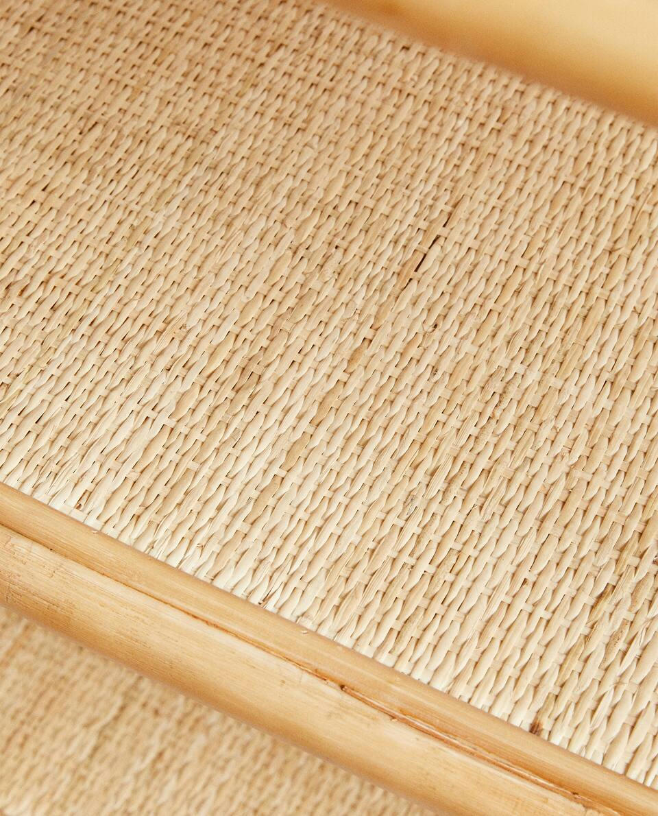 RATTAN BABY CHANGING TABLE