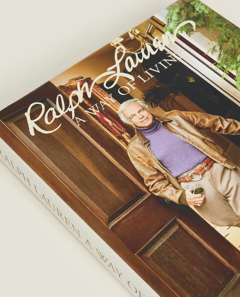 RALPH LAUREN A WAY OF LIVING BOOK