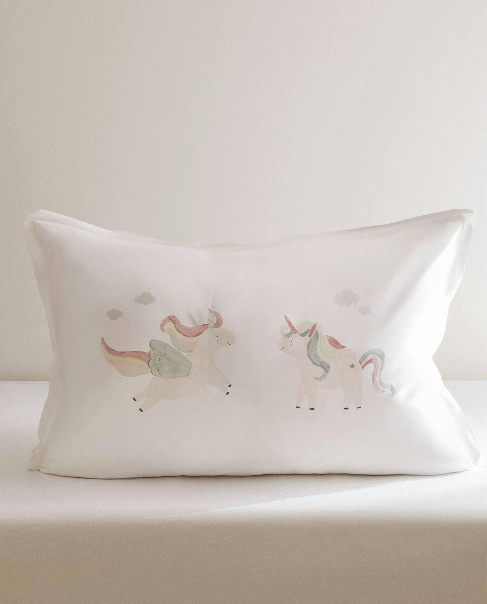 UNICORN PRINT PILLOWCASE