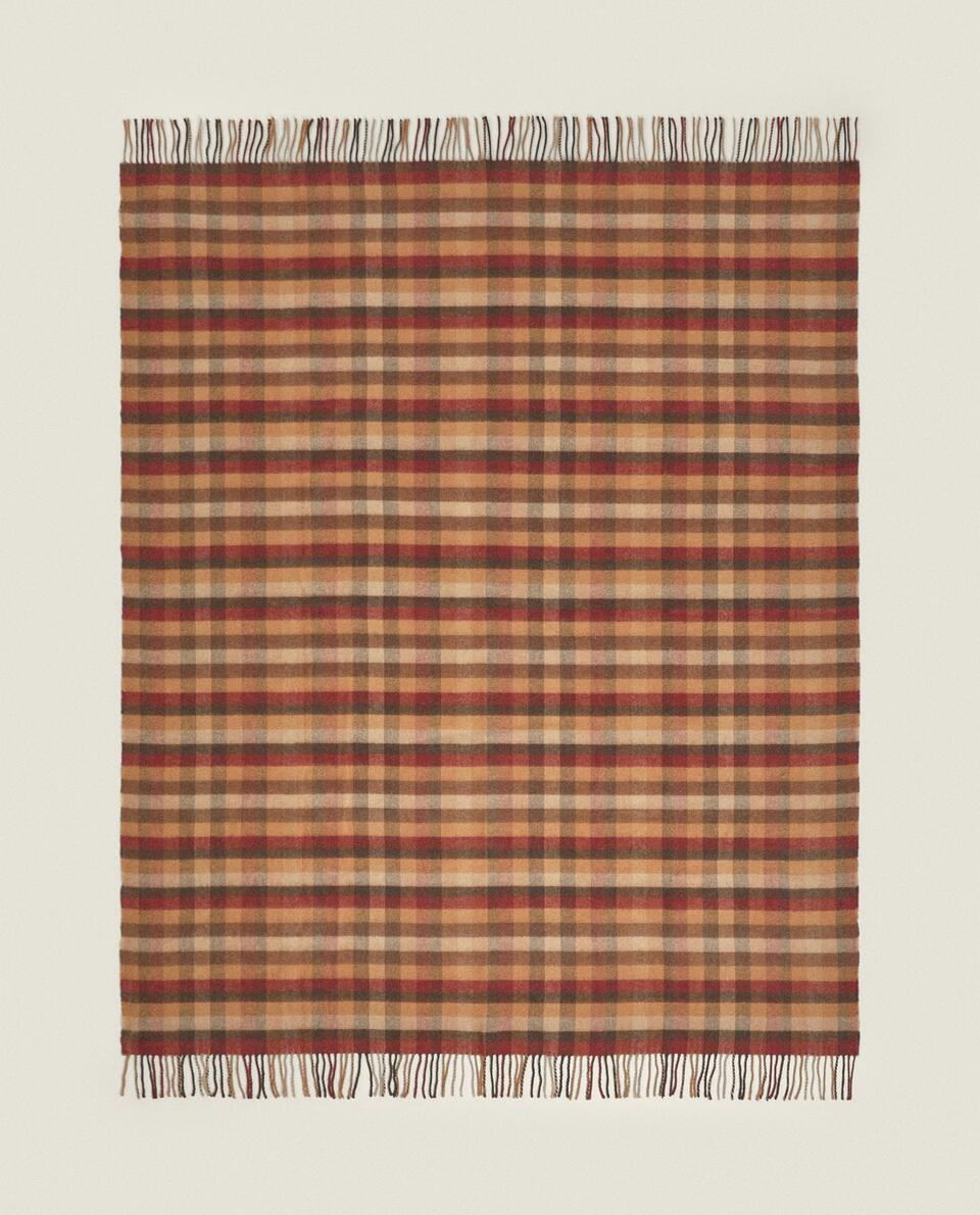 TARTAN WOOL BLANKET