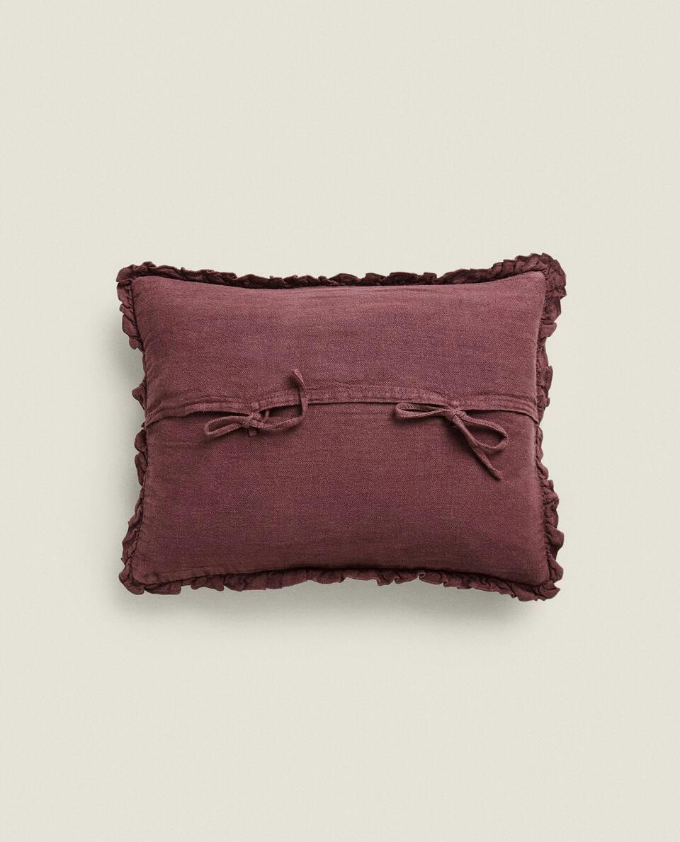 LINEN CUSHION COVER