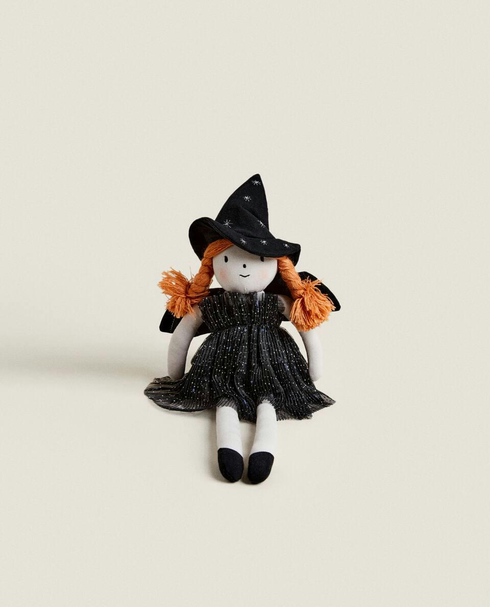 KIDS’ HALLOWEEN WITCH SOFT TOY